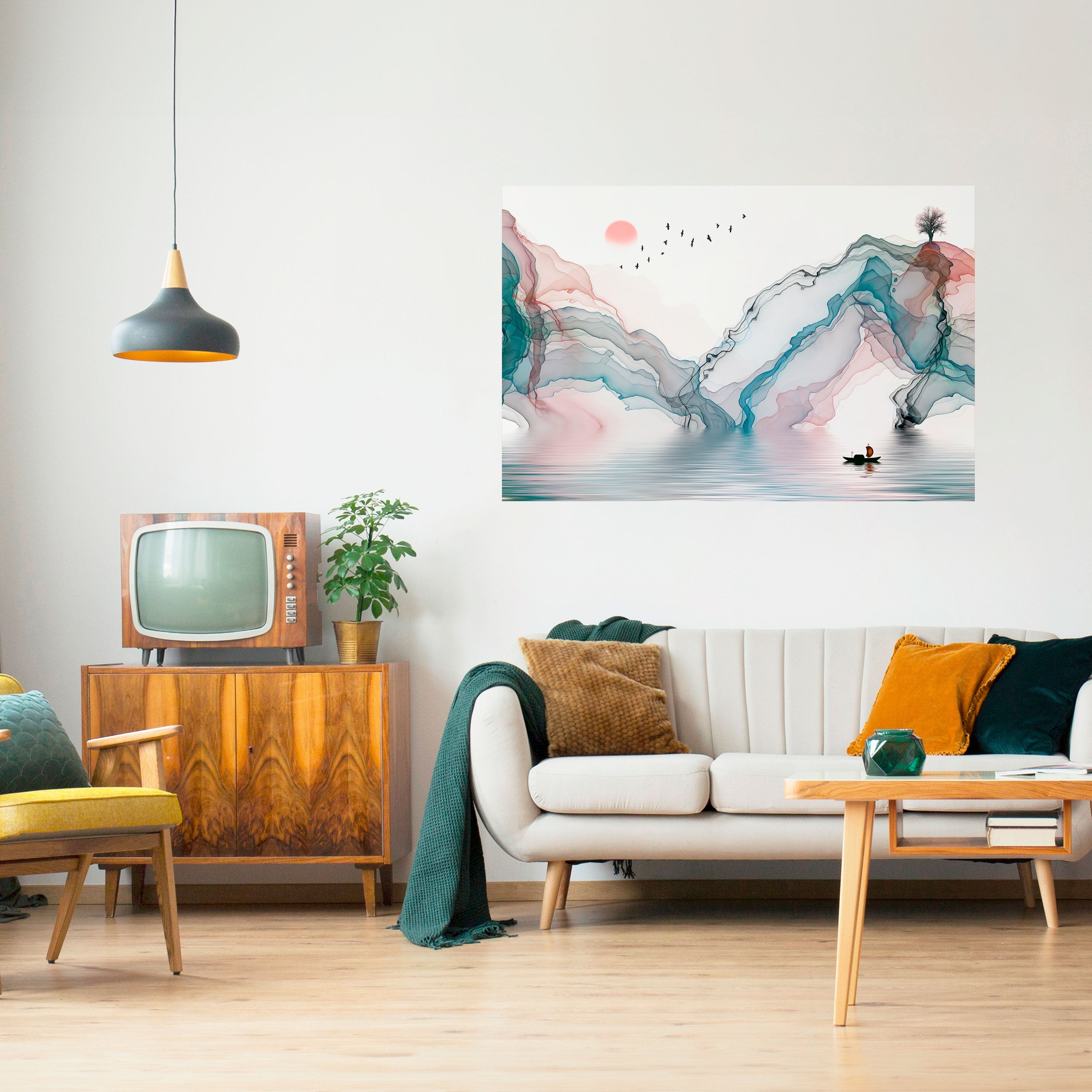 VELVET CROSSING Selbstklebendes Horizontal-Poster