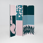 COMBINATION OF SHAPES Dekorativer Paravent - 4-teilig