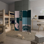 COMBINATION OF SHAPES Dekorativer Paravent - 4-teilig