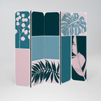 COMBINATION OF SHAPES Dekorativer Paravent - 5-teilig