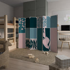 COMBINATION OF SHAPES Dekorativer Paravent - 6-teilig