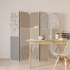 TROPICAL SHAPES Dekorativer Paravent - 5-teilig