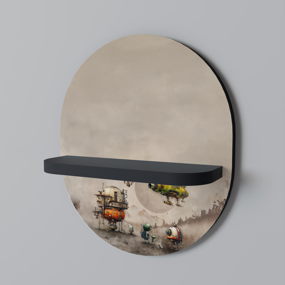 MACHINARIUM MACHINES Dekoratives Wandregal