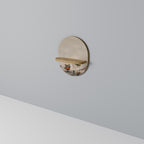 MACHINARIUM MACHINES Oval Art Shelf In Oak Effect