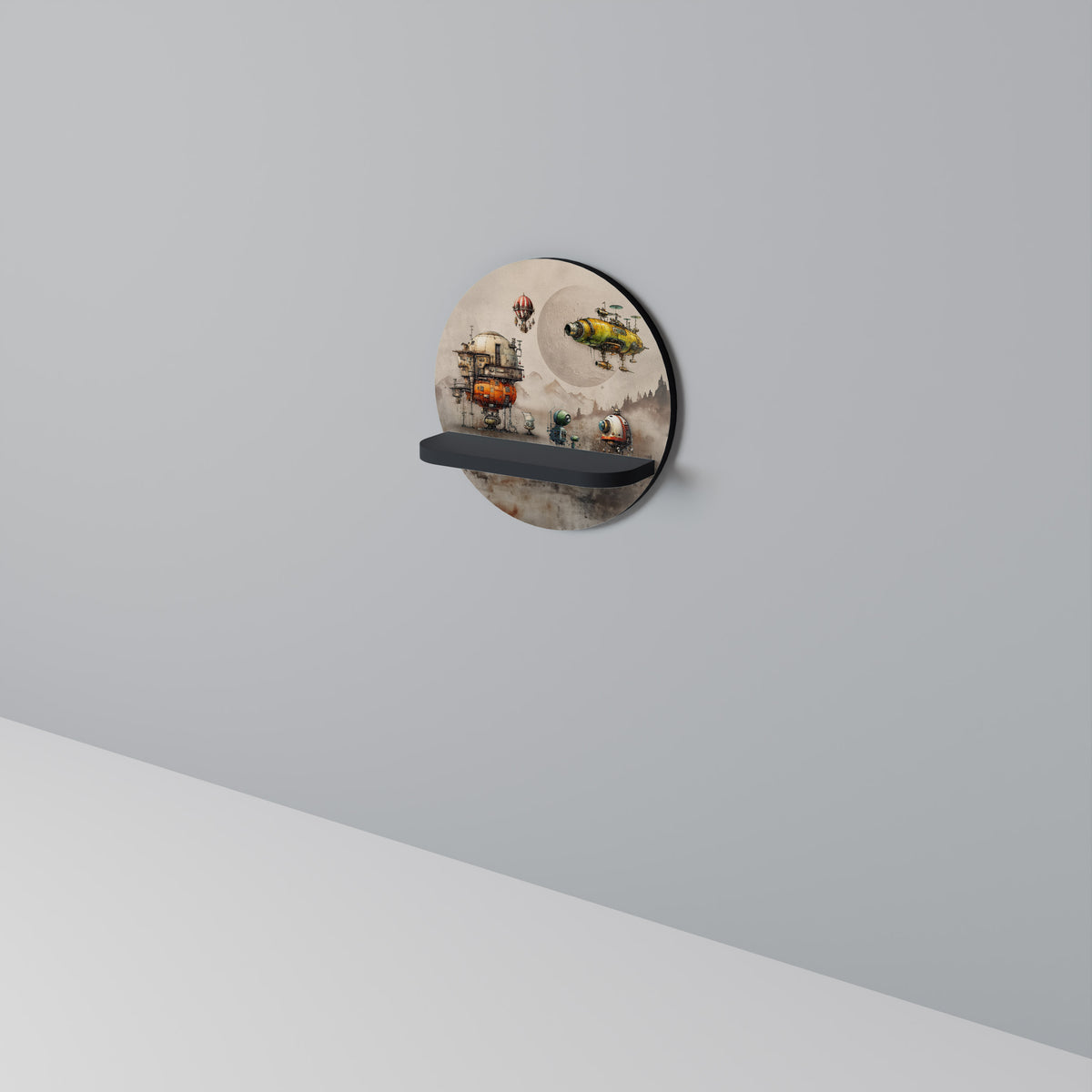 MACHINARIUM MACHINES Dekoratives Wandregal