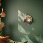 MACHINARIUM MACHINES Rundes Kunstregal in Schwarz