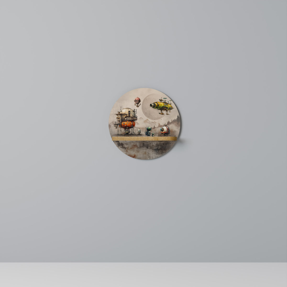 MACHINARIUM MACHINES Dekoratives Wandregal