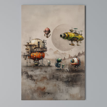 MACHINARIUM MACHINES Vertical Canvas Print