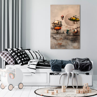 MACHINARIUM MACHINES Vertical Canvas Print