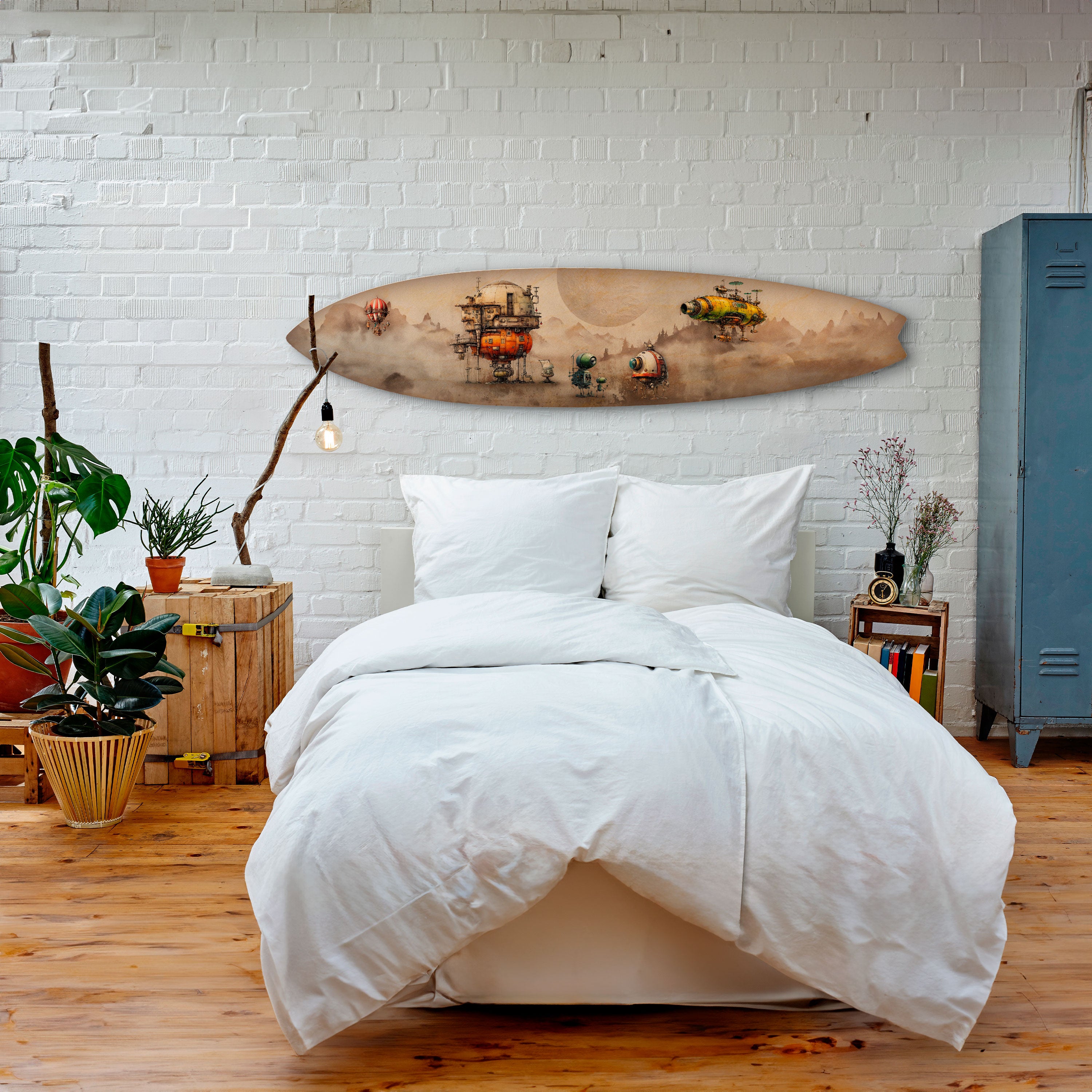 MACHINARIUM MACHINES Deko-Surfboard