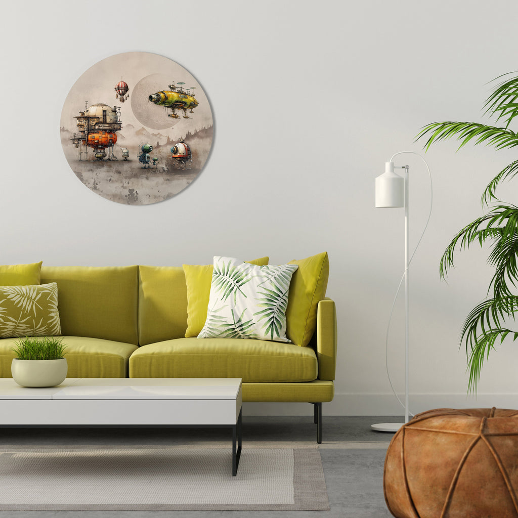 MACHINARIUM MACHINES Runde Wanddekoration Ø 69 cm