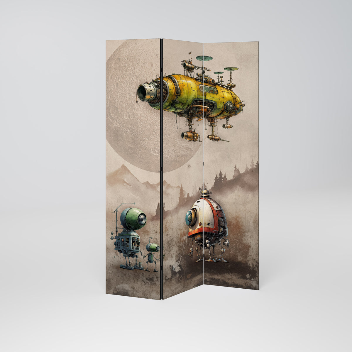 MACHINARIUM MACHINES 3-teiliger Paravent