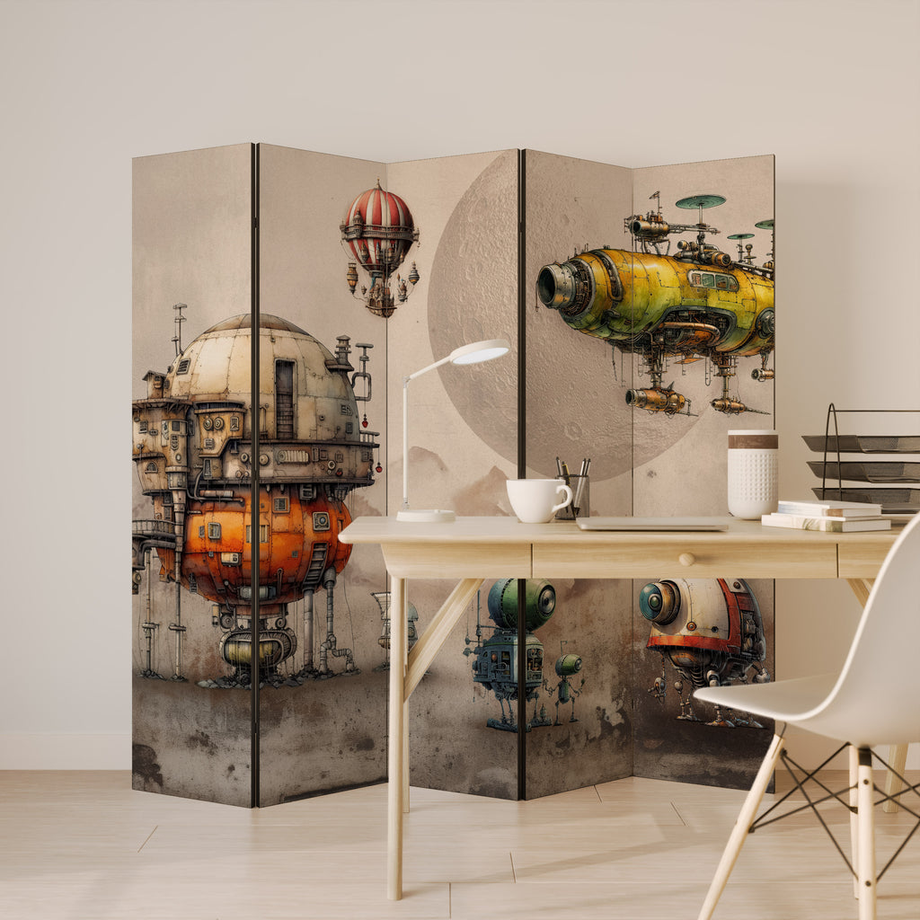 MACHINARIUM MACHINES 5-teiliger Paravent