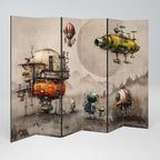 MACHINARIUM MACHINES 6-teiliger Paravent