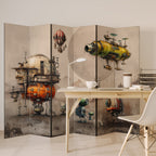 MACHINARIUM MACHINES Dekorativer Paravent - 6-teilig