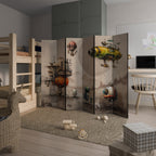 MACHINARIUM MACHINES Dekorativer Paravent - 6-teilig