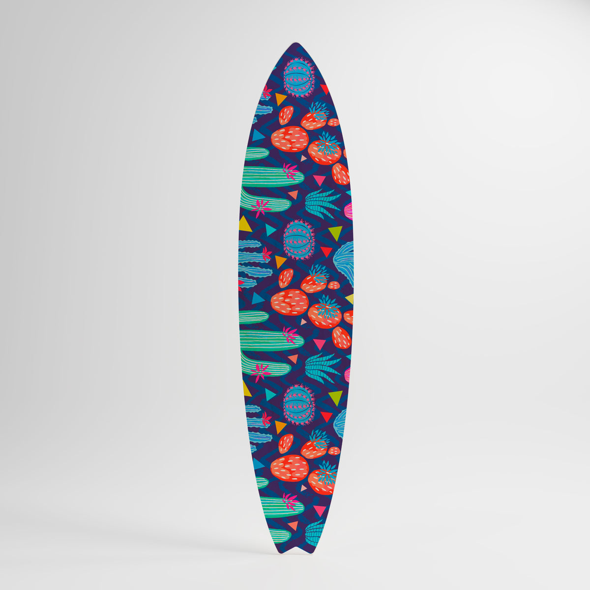 CACTUS VIBES Deko-Surfboard