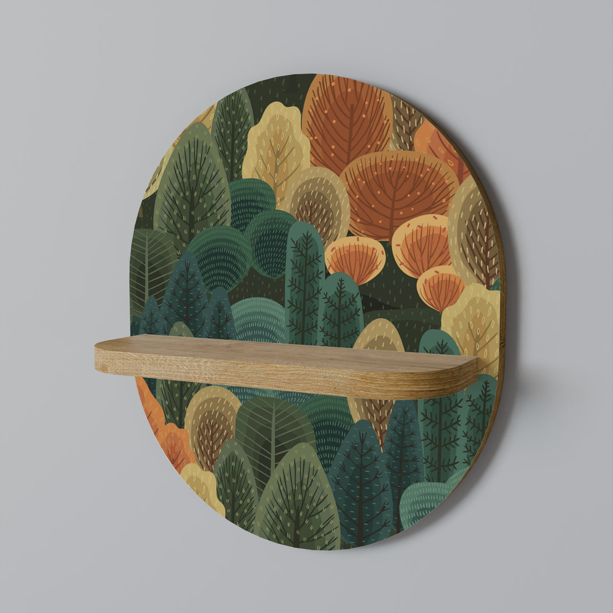 AUTUMN KALEIDOSCOPE Dekoratives Wandregal