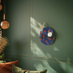 SWEET LOVE Oval Art Shelf In Black Finish