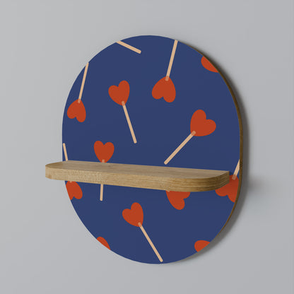 SWEET LOVE Dekoratives Wandregal