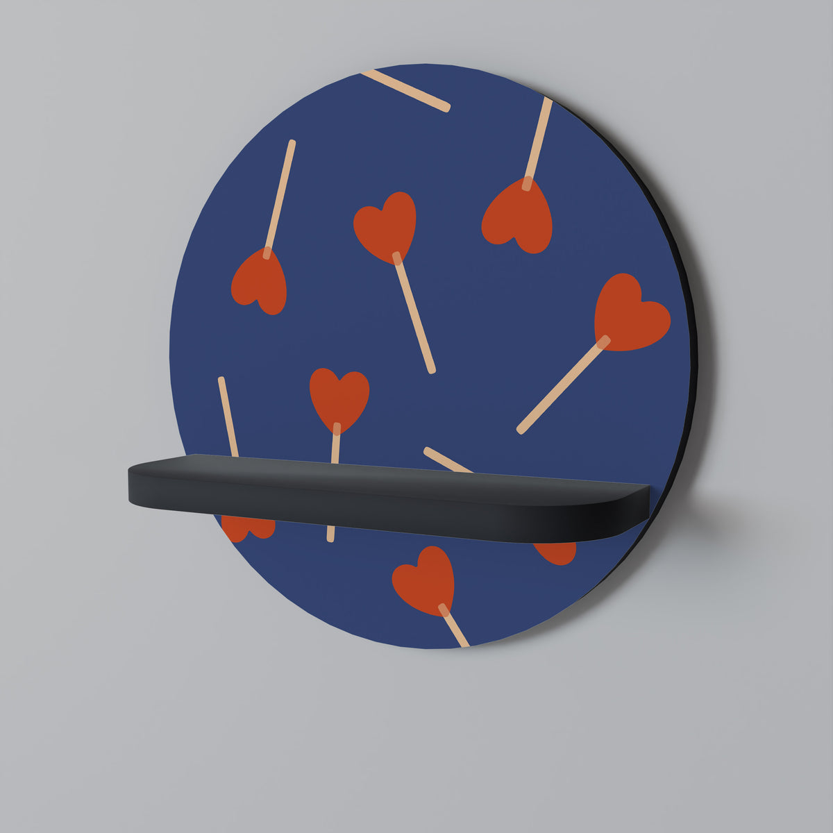 SWEET LOVE Dekoratives Wandregal