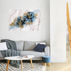 SPLASHED ELEGANCE Selbstklebendes Horizontal-Poster