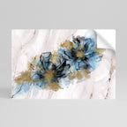 SPLASHED ELEGANCE Selbstklebendes Horizontal-Poster