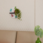 GUMMY BEARS Oval Art Shelf In Black Finish