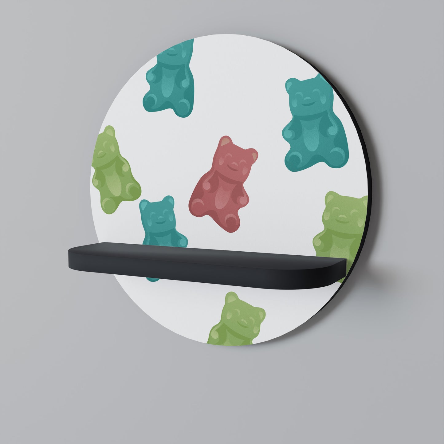 GUMMY BEARS Dekoratives Wandregal