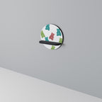 GUMMY BEARS Rundes Kunstregal in Schwarz