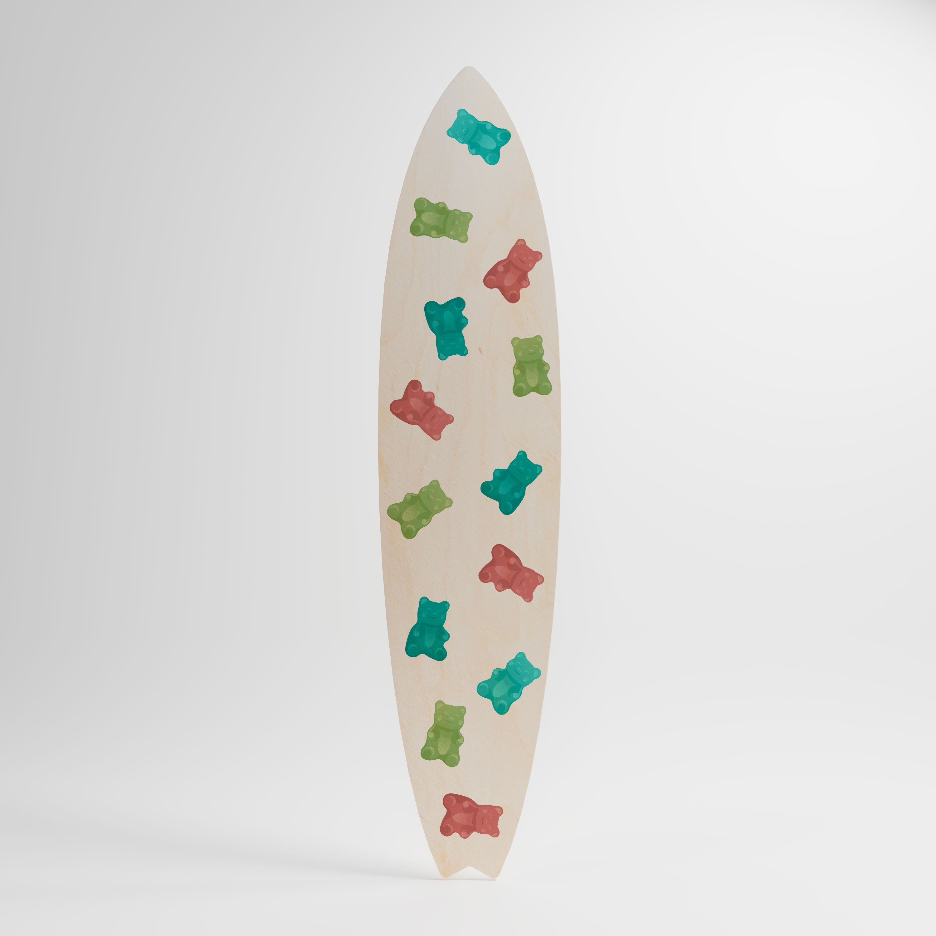 GUMMY BEARS Deko-Surfboard