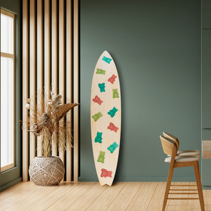 GUMMY BEARS Deko-Surfboard