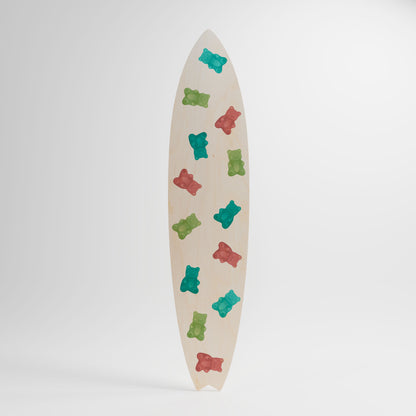 GUMMY BEARS Deko-Surfboard