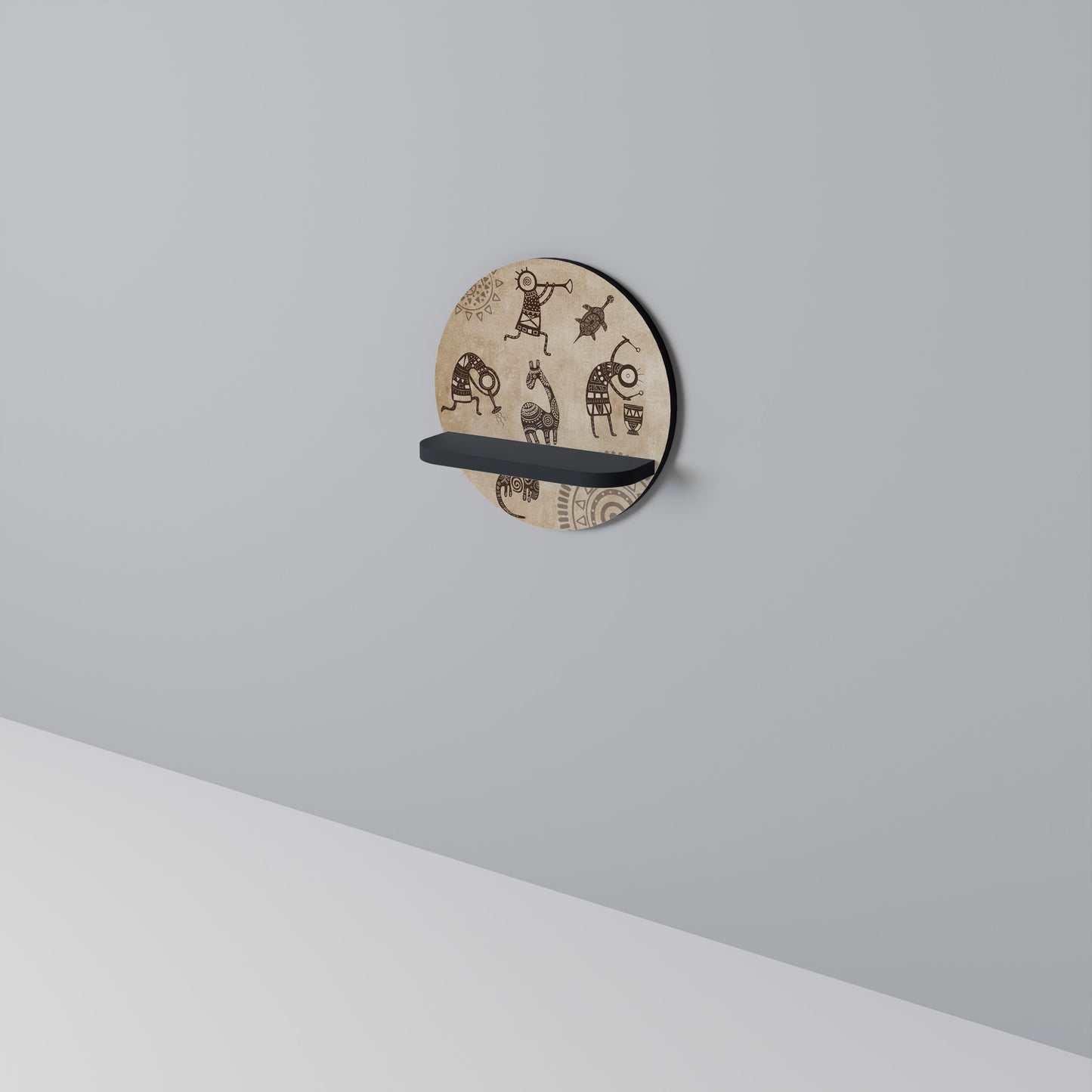 AFRICAN STYLE Art Shelf