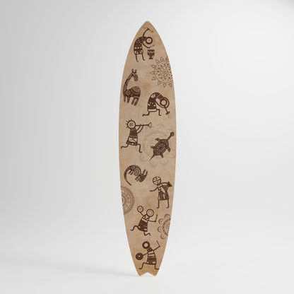 AFRICAN STYLE Deko-Surfboard