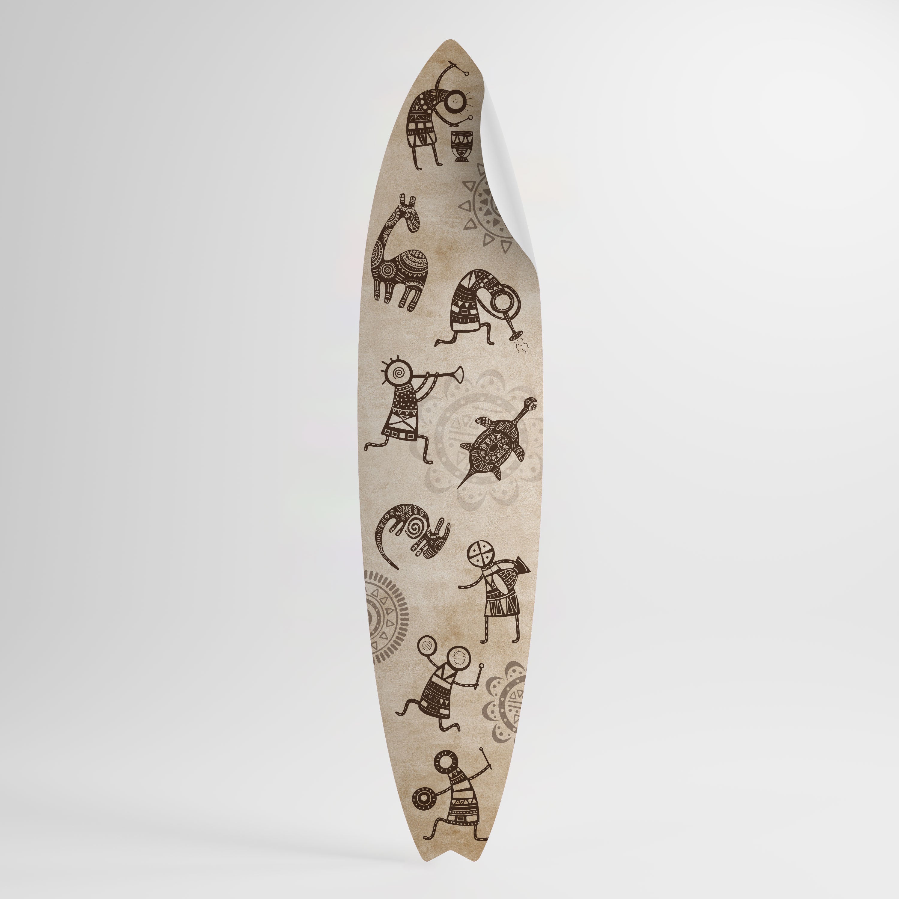 AFRICAN STYLE Surfboard-Wandsticker