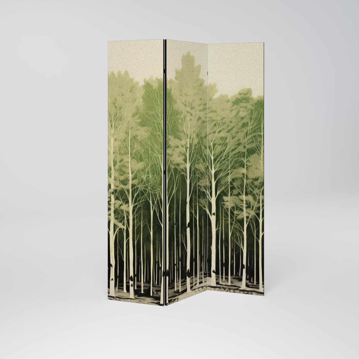 UNKNOWN NATURE 3-teiliger Paravent