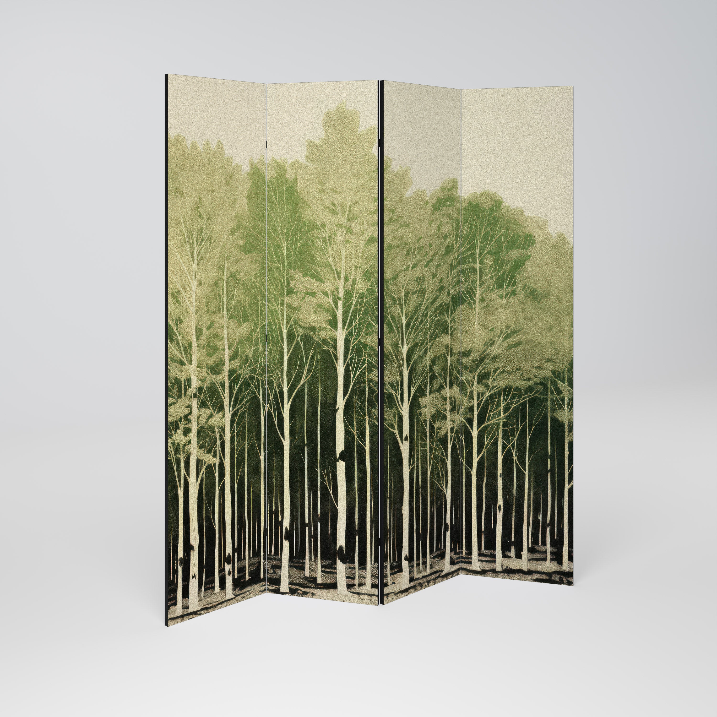 UNKNOWN NATURE 4-teiliger Paravent