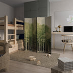 UNKNOWN NATURE Dekorativer Paravent - 4-teilig