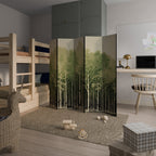 UNKNOWN NATURE Dekorativer Paravent - 5-teilig