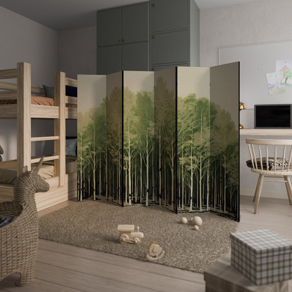 UNKNOWN NATURE Decorative 6-Panel Room Divider