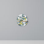 LEMON TREE Ovales Kunstregal in Eiche-Optik