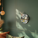 LEMON TREE Ovales Kunstregal in Eiche-Optik