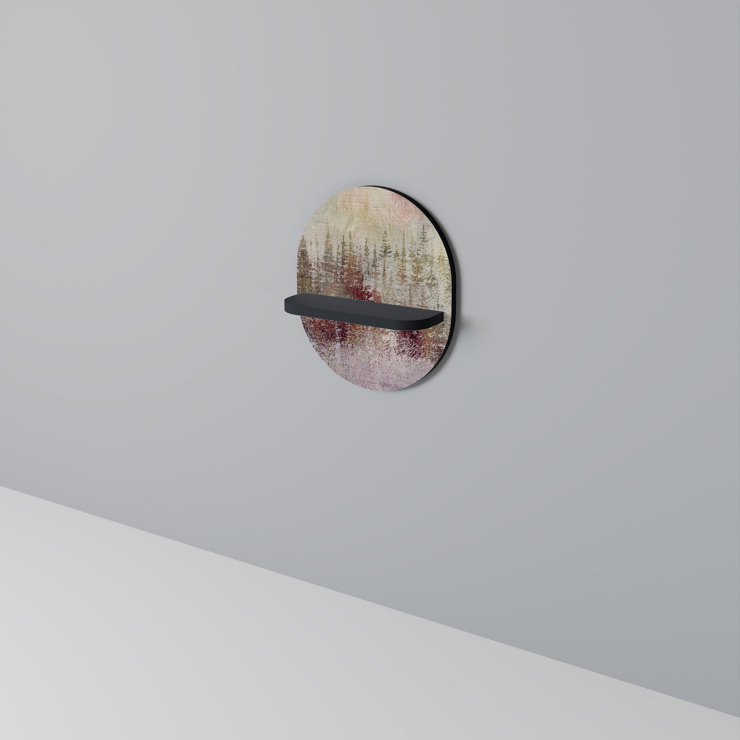 VEILED SUMMIT Art Shelf