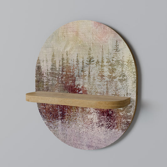 VEILED SUMMIT Art Shelf