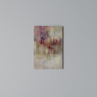 VEILED SUMMIT Vertical Canvas Print