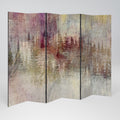VEILED SUMMIT Dekorativer Paravent - 6-teilig