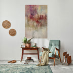 VEILED SUMMIT Selbstklebendes Poster - Hochformat