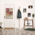 VEILED SUMMIT Selbstklebendes Poster - Hochformat