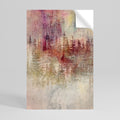 VEILED SUMMIT Selbstklebendes Poster - Hochformat